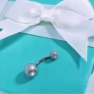 Shiny Stainless Steel Bar Silver Tone Belly Ring Belly Button Ring Jewelry NEW